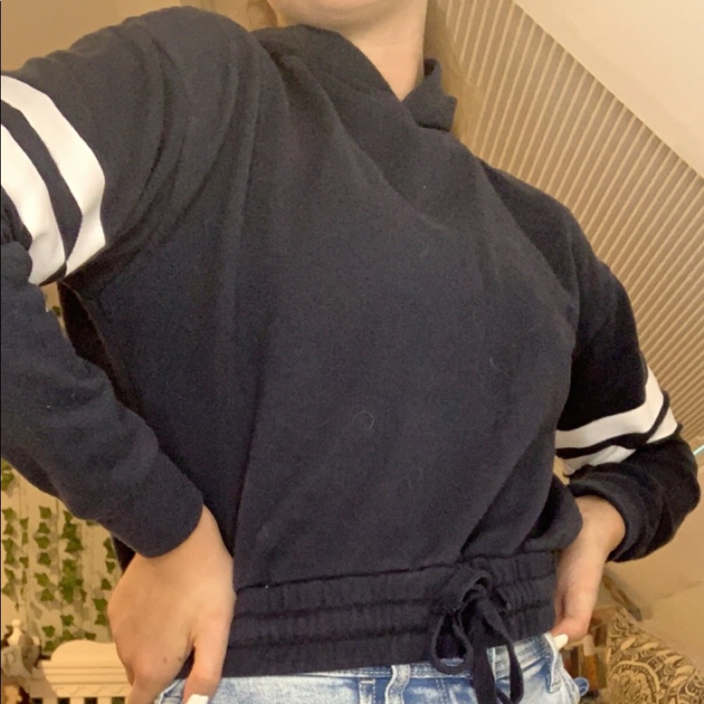 Navy blue sweatshirt!